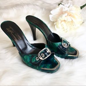 Donald J. Pliner patent leather heels